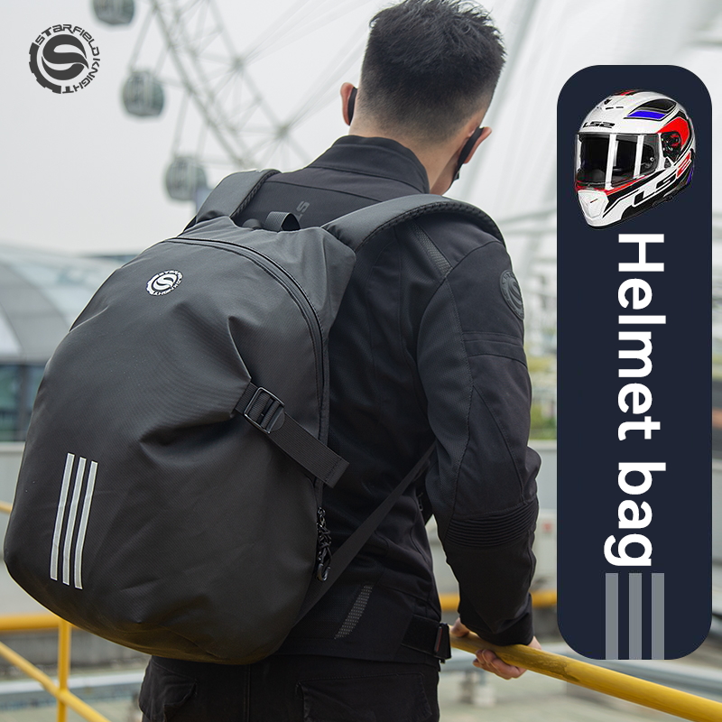 Cycling Gear Backpack - SFK motorfietshelmtas Rugzak met hoge capaciteit