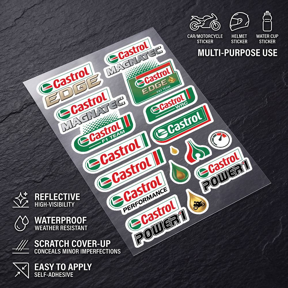 Bicycle Helmet - voor Castrol Universele multifunctionele reflecterende waterdichte