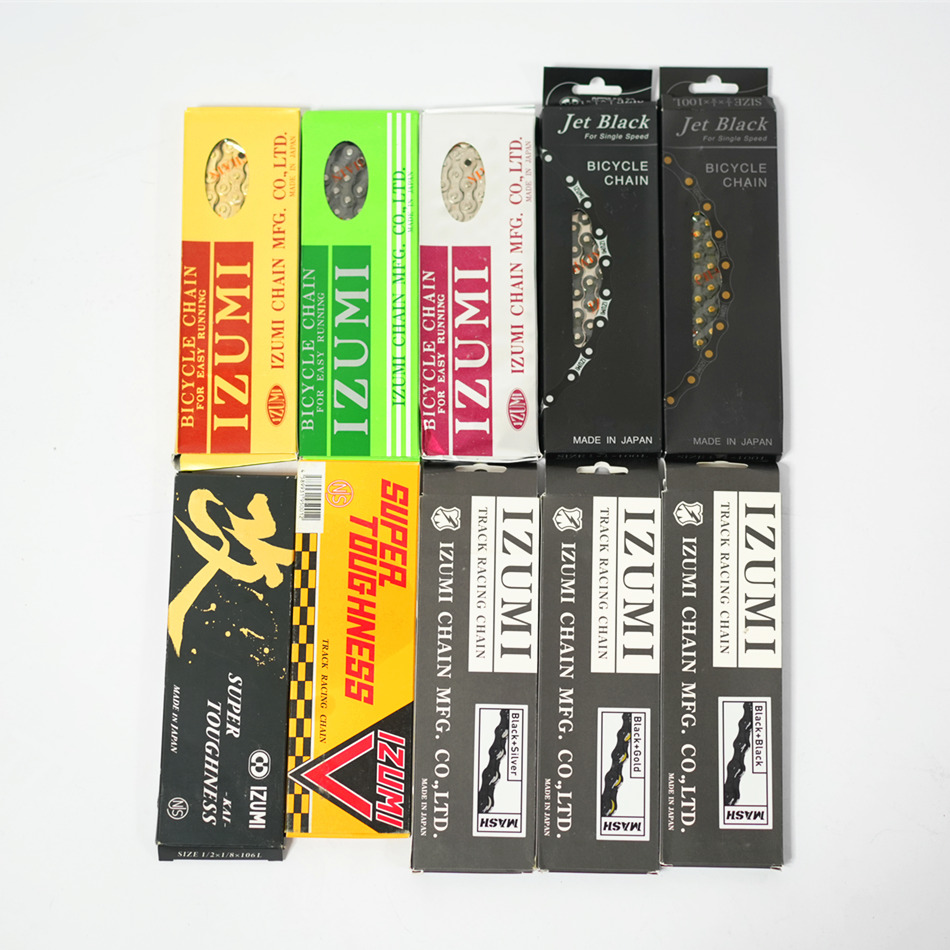 Cycling Gear Japan - Japan IZUMI Fietsketting 1/2*1/8*100Links Track Single