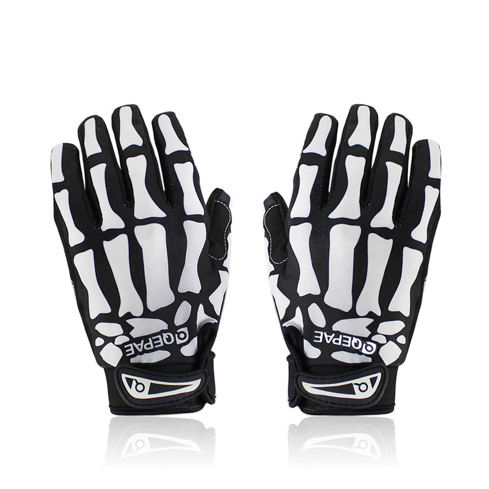 Cycling Gear Gifts - 1 paar skeletfietshandschoenen volledige vinger fietshandschoenen