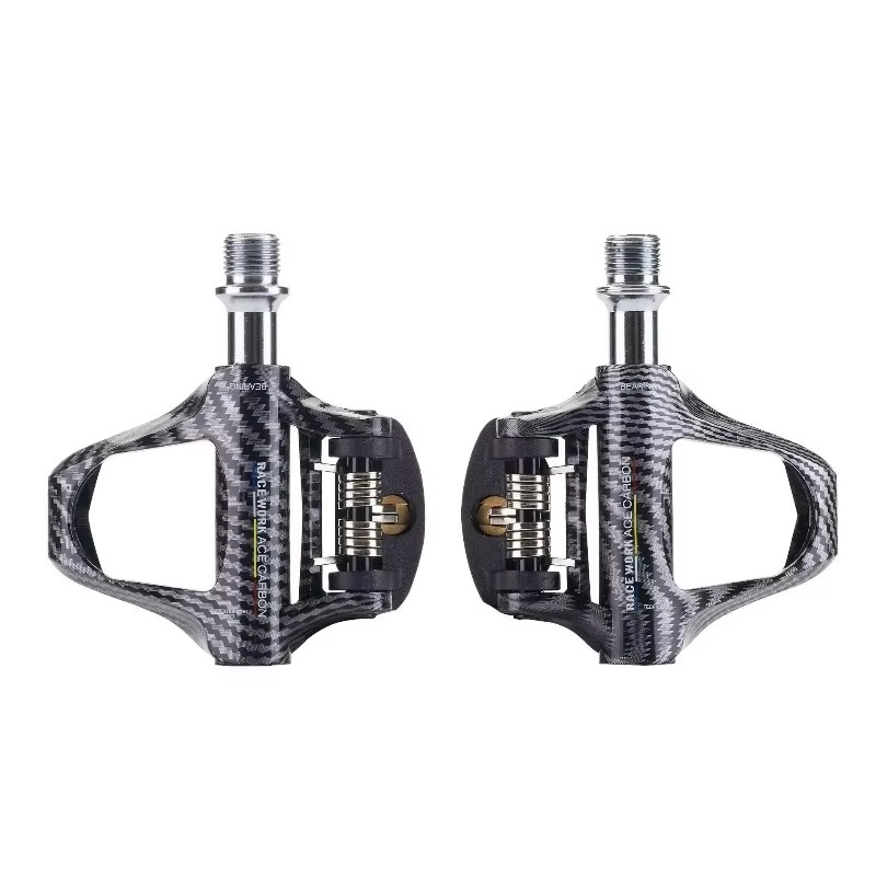 Cycling Gears - Lichtgewicht carbon fiber pedalen met klikpedalen,