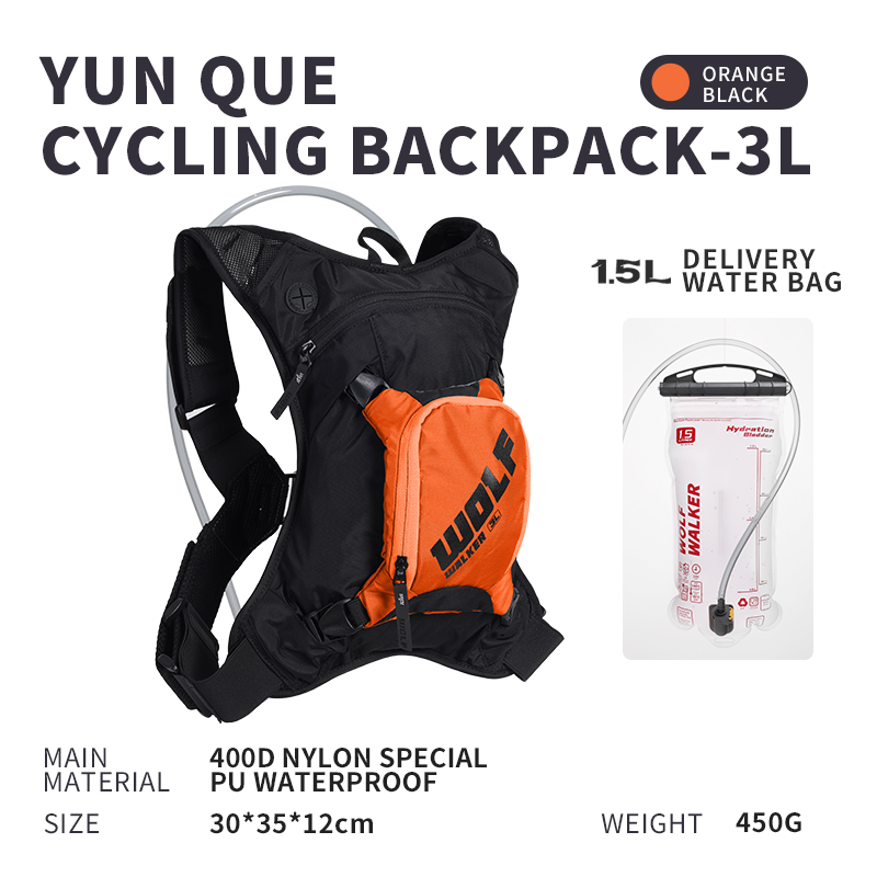 WOLFWALKE veldleeuwerik Off-ro - Cycling Backpack recensie en prijs