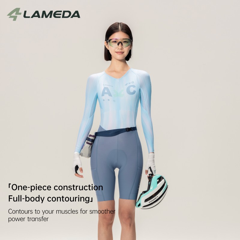 LAMEDA Dames Fietspak Lange Mo - Cycling Gear Women Sale recensie en prijs