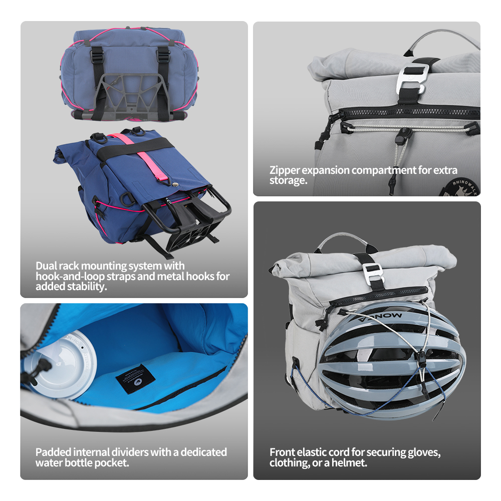 Rhinowalk Fietsstuurtas Voorma - Cycling Gear Backpack recensie en prijs