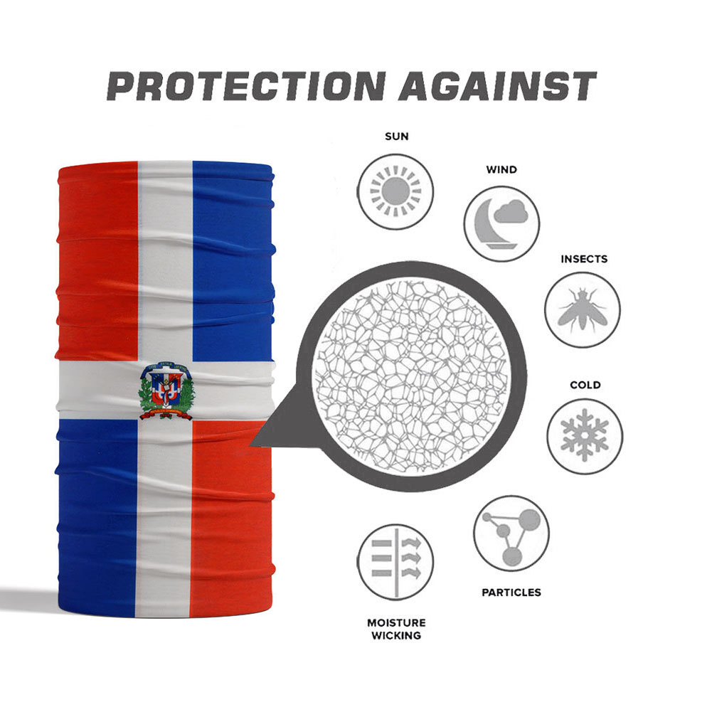 Dominica Nationale Vlag Bandan - Cycling Gears recensie en prijs
