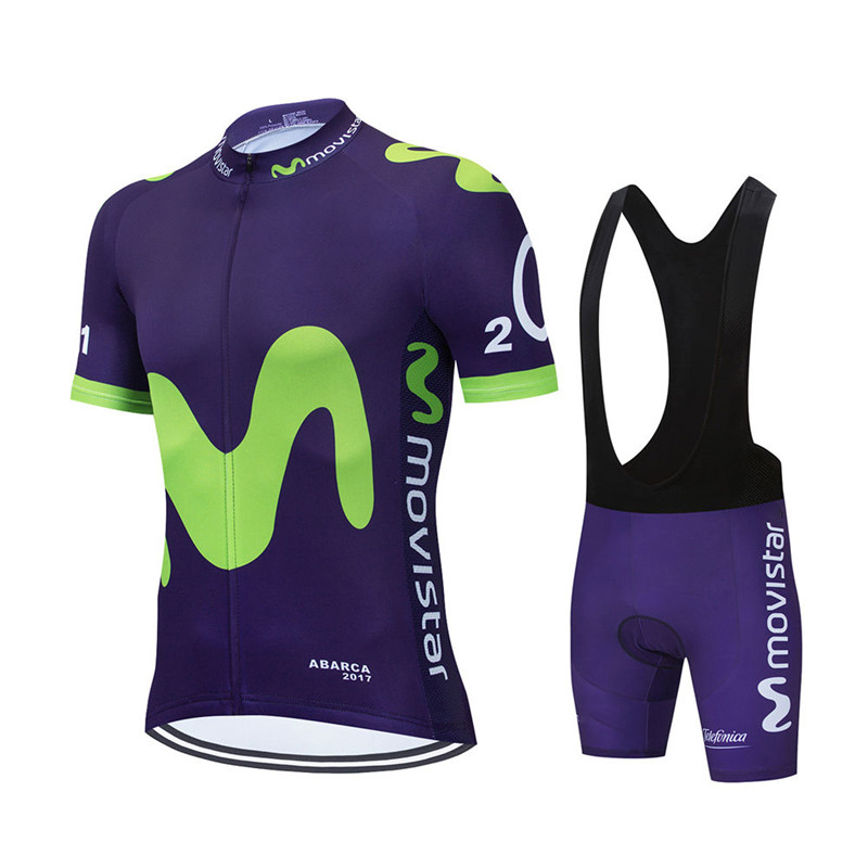 Nieuwe Zomer Movistar Team Wie - Cycling Bib Shorts recensie en prijs