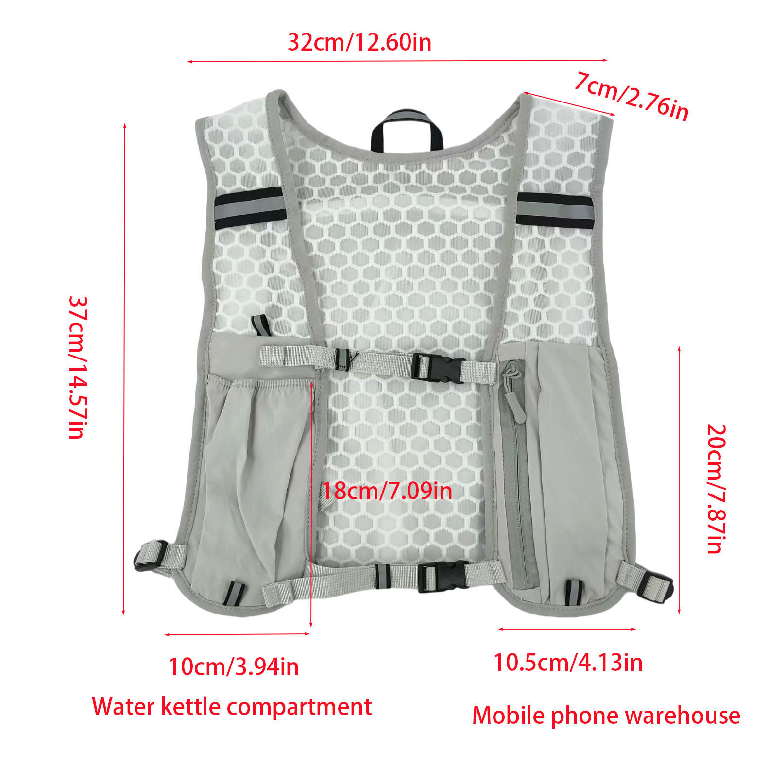 Loopvest Unisex Waterafstotend - Cycling Backpack recensie en prijs