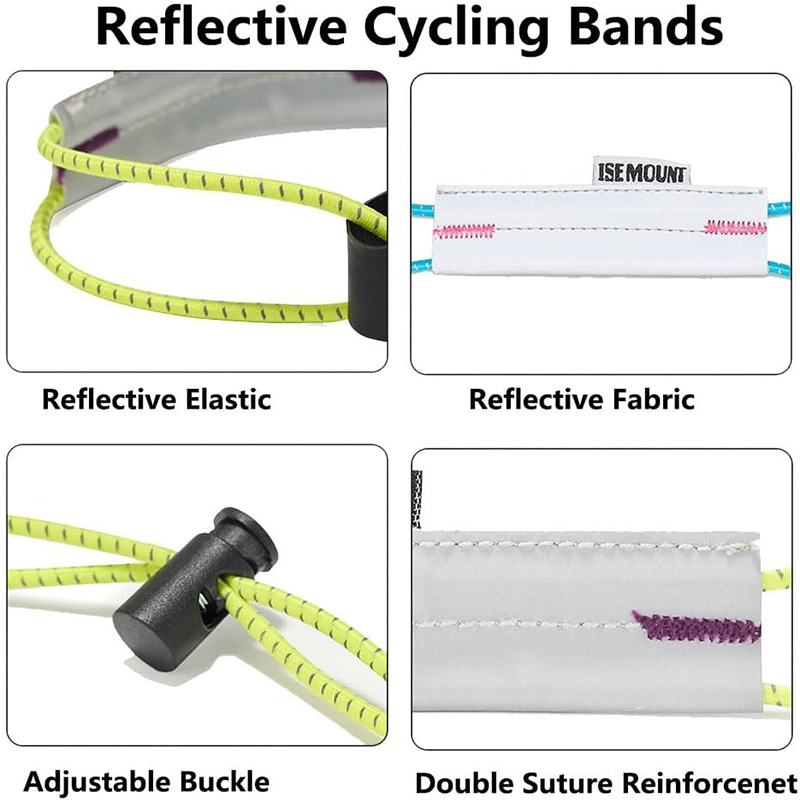 Reflecterende fietsbroekriem V - Cycling Gears recensie en prijs