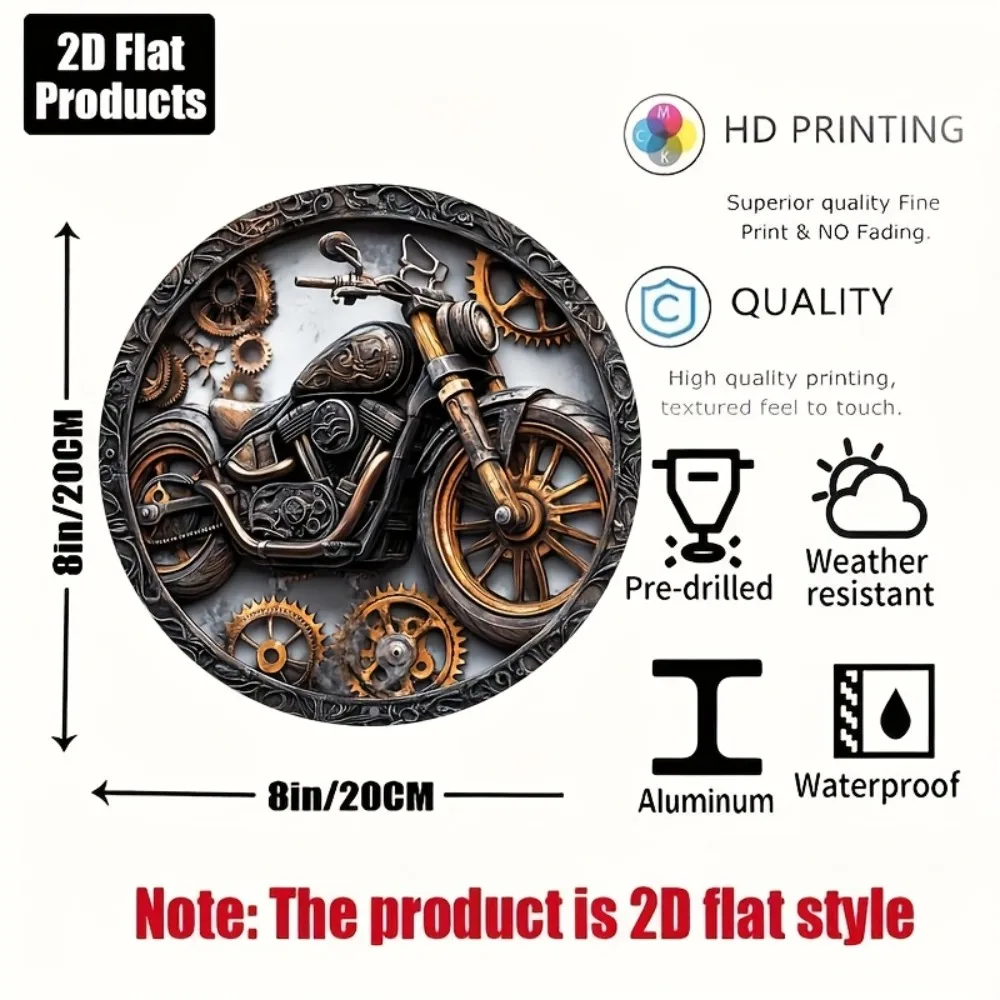 Motorcycle Vintage metalen bor - Cycling Gear Gifts recensie en prijs