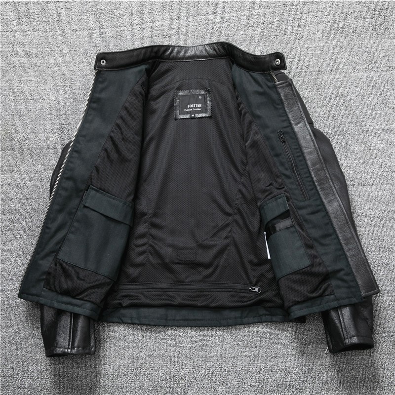 Het motorpak is gemaakt van pu - Cycling Gear Shop recensie en prijs