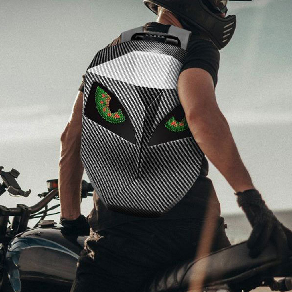 LED-rugzak voor heren PVC hard - Cycling Backpack recensie en prijs